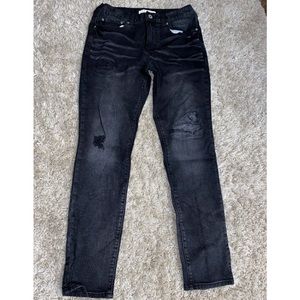 Men’s stacked skinny jeans